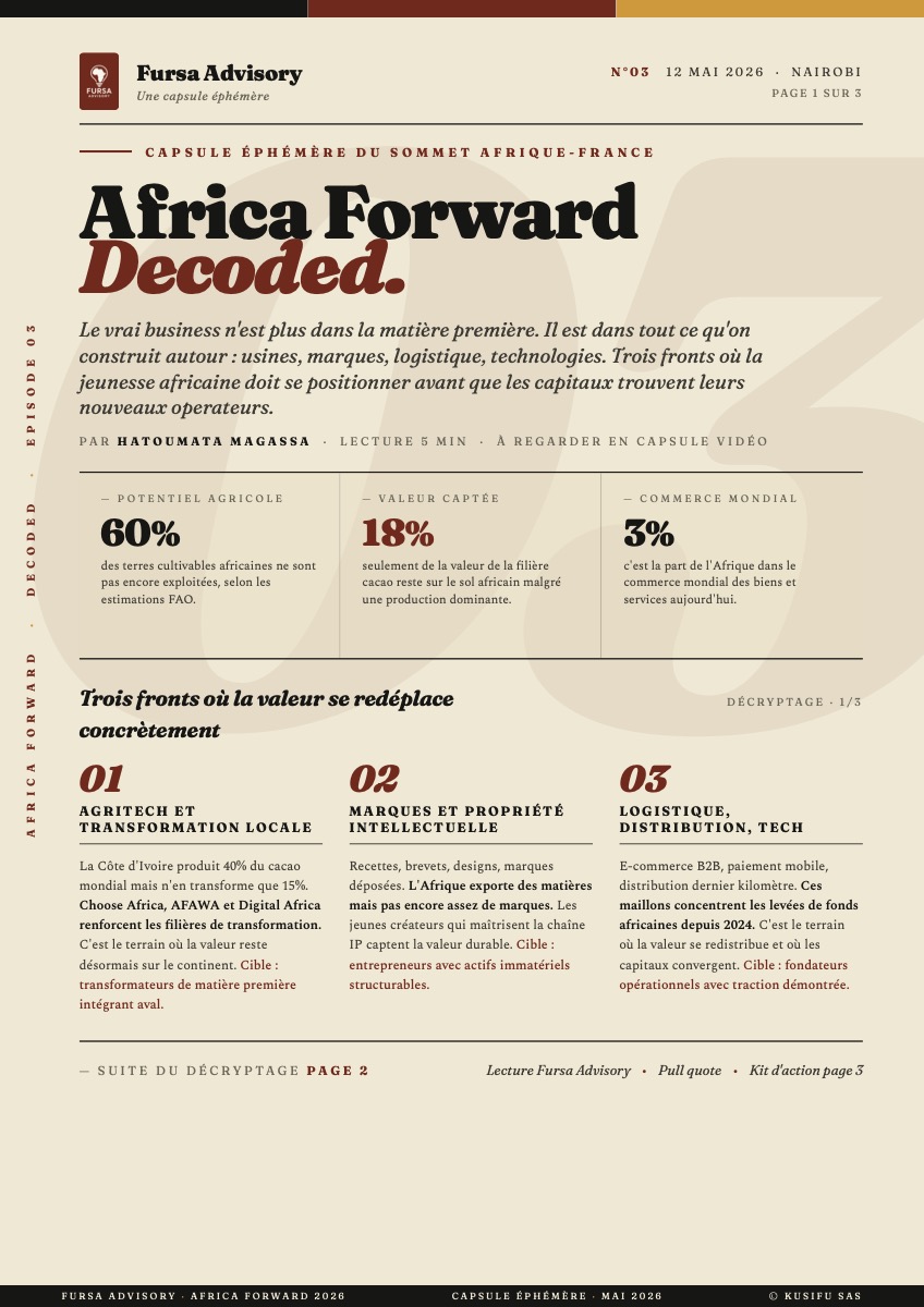 Aperçu — Africa Forward Decoded — N°03